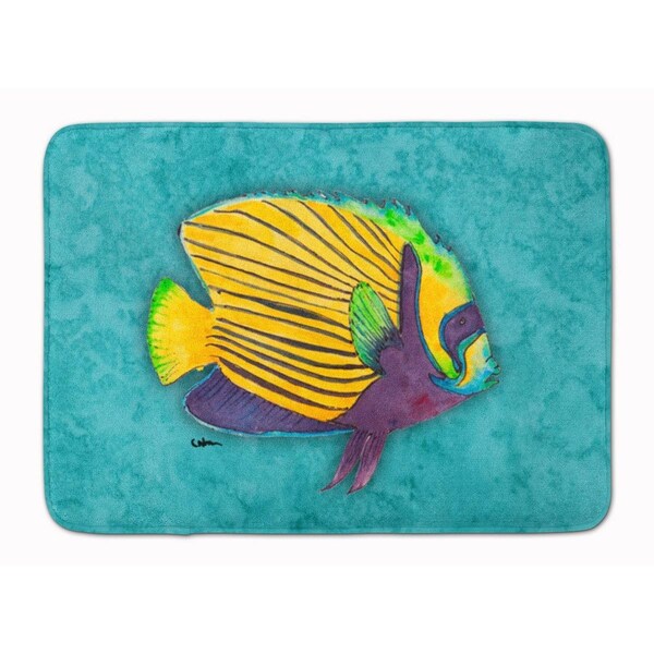 Jensendistributionservices Tropical Fish Machine Washable Memory Foam Mat MI2550488 - main